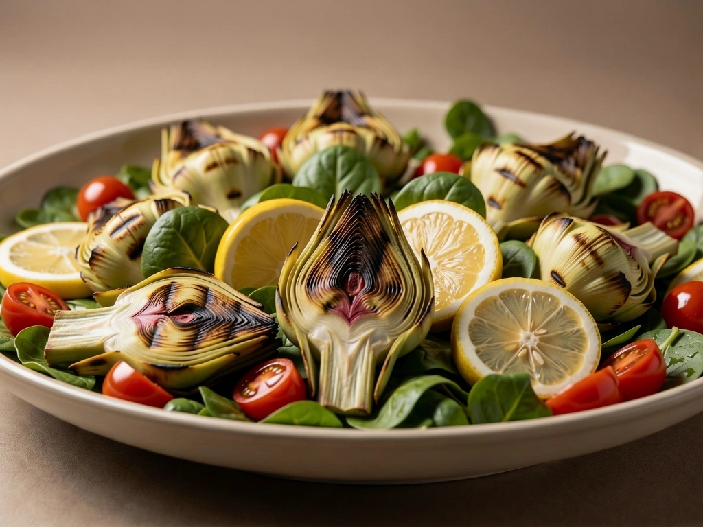 Balanced Mediterranean meal